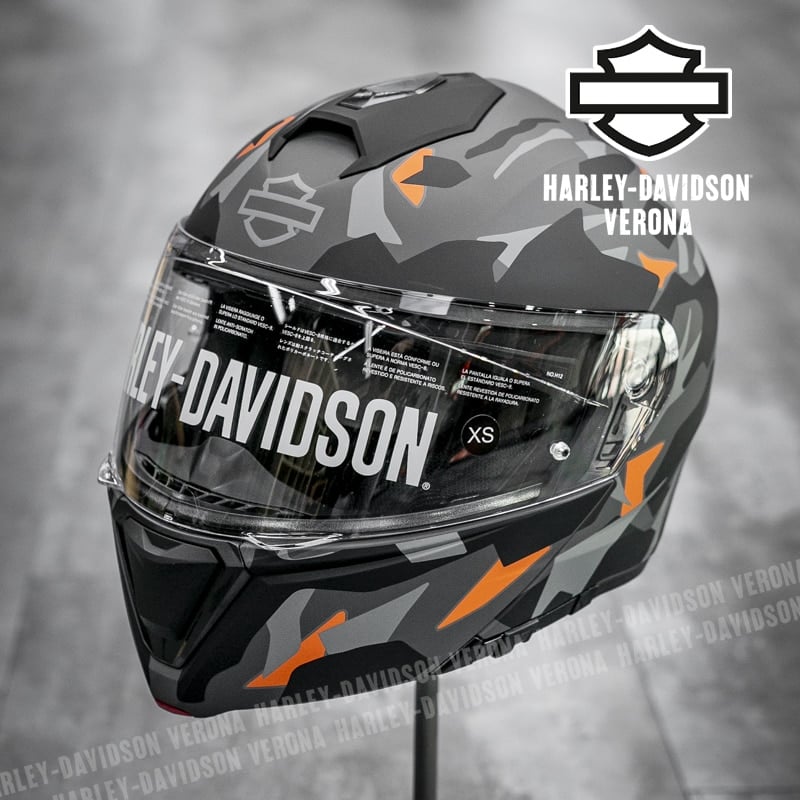 New Harley-Davidson® Authentic&nbsp;Casco Modulare Capstone Camouflage