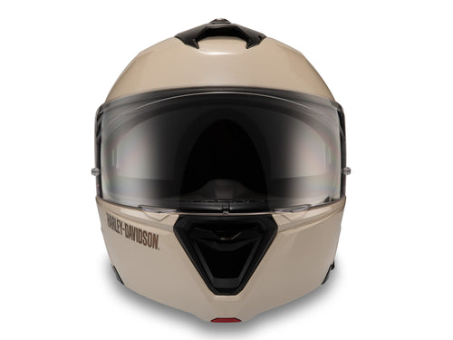 New Harley-Davidson® Authentic Capstone Sun Shield II H31 Modular Helmet White Sand Pearl Gloss