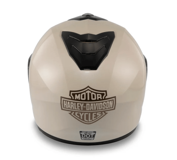 New Harley-Davidson® Authentic Capstone Sun Shield II H31 Modular Helmet White Sand Pearl Gloss