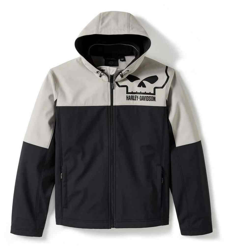 New Harley-Davidson® Authentic Men's Willie G Skull Water Repellent Softshell Jacket