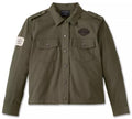 New Harley-Davidson® Authentic Women´s Anorak Jacket Division Twill Green