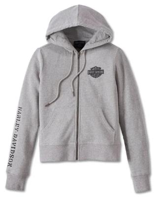 New Harley-Davidson® Authentic Women's Kickstart 3-in-1 Indigo Denim Jacket