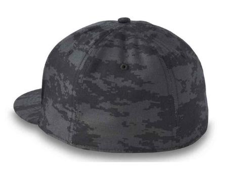 New Harley-Davidson® Authentic Men's Camo Stretch Fit Baseball Cap - Black
