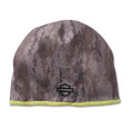 New Harley-Davidson® Authentic Men's Reversible Camo Beanie Cap - Lime/Gray