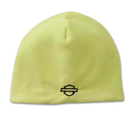New Harley-Davidson® Authentic Men's Reversible Camo Beanie Cap - Lime/Gray