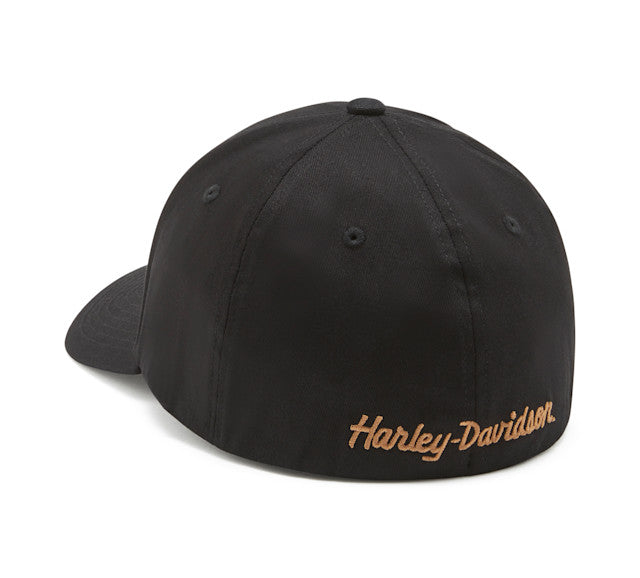 New Harley-Davidson® Authentic Men's Workwear Softail Stretch Fit Cap