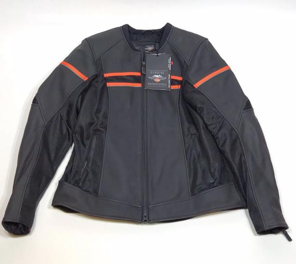 New Harley-Davidson® Authentic Woman's Brawler Leather Jacket
