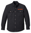New Harley-Davidson® Authentic Men's Operative Riding Shirt Jacket - Black