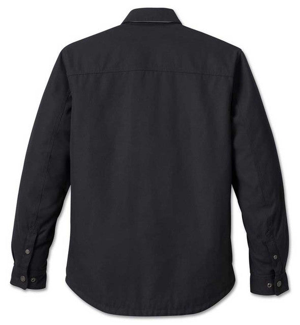 New Harley-Davidson® Authentic Men's Operative Riding Shirt Jacket - Black