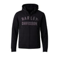 New Harley-Davidson® Authentic Men's Hooded Riding Jacket, Deflector– Windproof, Abrasion-Resistant – Black