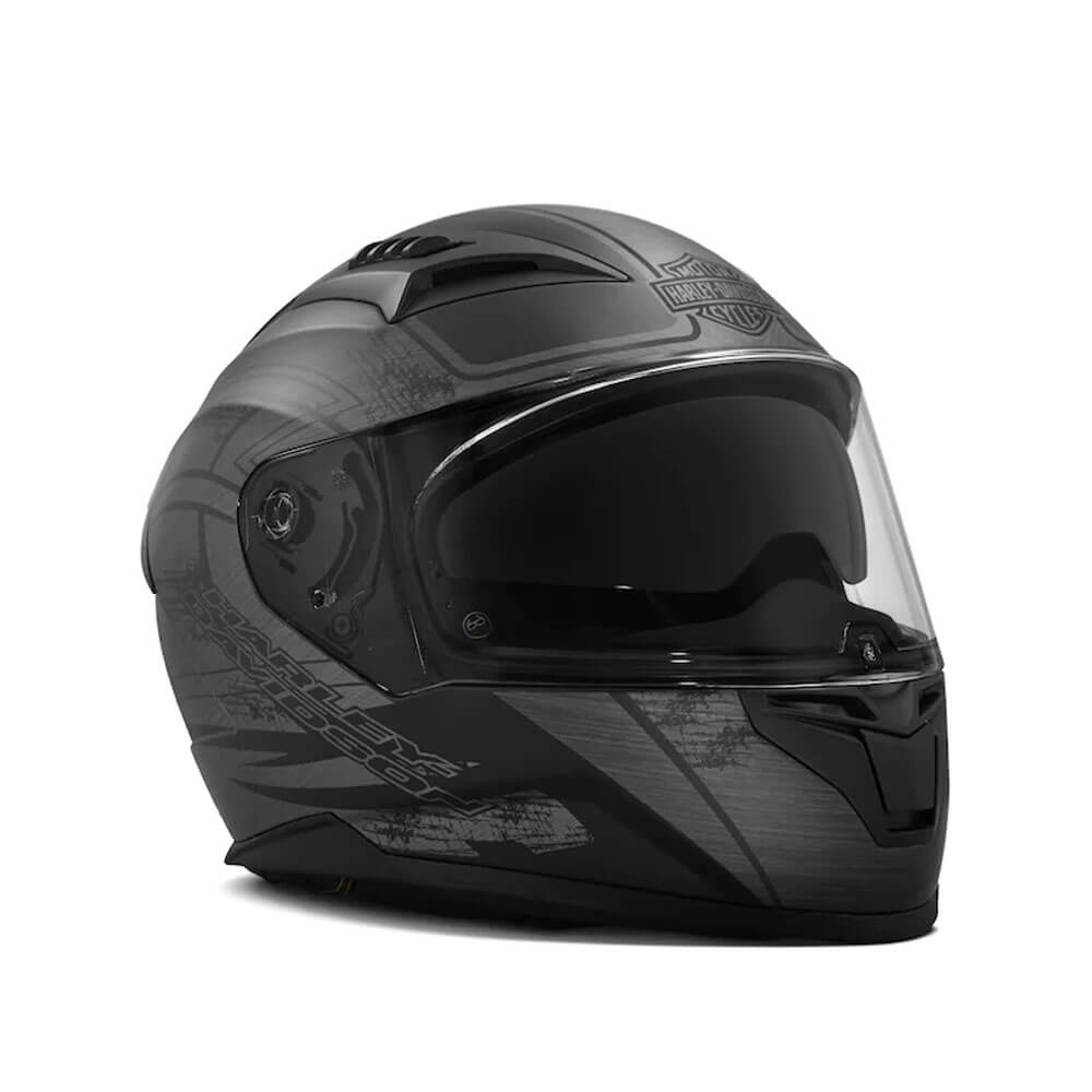 New Harley-Davidson® Authentic Metallic Graphic Sun Shield M05 Full-Face Helmet