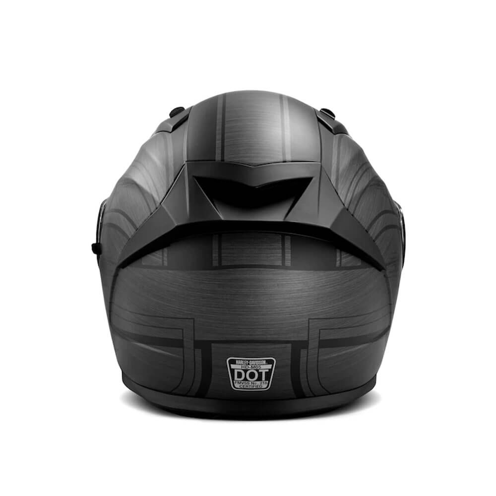 New Harley-Davidson® Authentic Metallic Graphic Sun Shield M05 Full-Face Helmet
