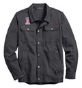 New Harley-Davidson® Authentic Men's #1 Stretch Slim Fit Casual Jacket - Asphalt