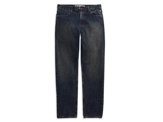New Harley-Davidson® Authentic Men's Blue Denim Jeans 34X34 Traditional Fit