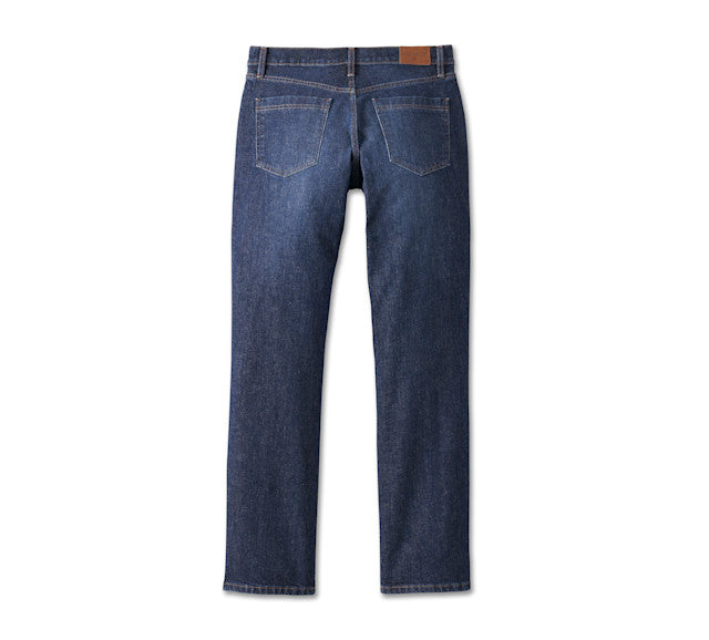 New Harley-Davidson® Authentic Men's Blue Denim Jeans Traditional Fit