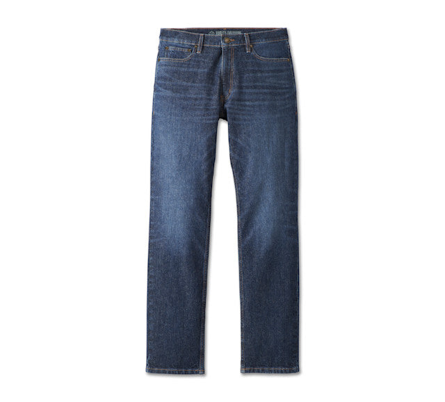 New Harley-Davidson® Authentic Men's Blue Denim Jeans Traditional Fit