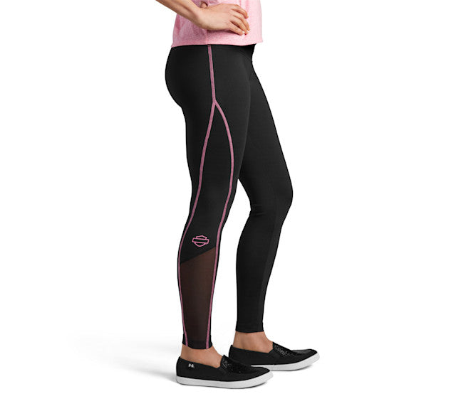 New Harley-Davidson® Authentic Women's Pink Label Performance Leggings