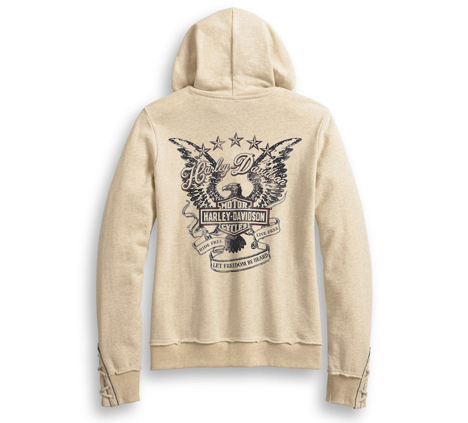 New Harley-Davidson® Authentic Women's Freedom Pullover Hoodie