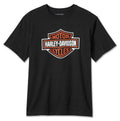 New Harley-Davidson® Authentic Men's Bar & Shield Logo Short Sleeve Tee - Black