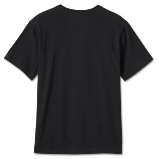 New Harley-Davidson® Authentic Men's Bar & Shield Logo Short Sleeve Tee - Black
