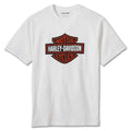 New Harley-Davidson® Authentic Men's Bar & Shield Logo Short Sleeve Tee - White