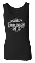 New Harley-Davidson® Authentic Women's Ultra Classic B&S Sleeveless Tank Top - Black