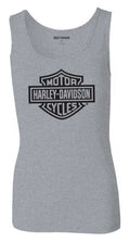 New Harley-Davidson® Authentic Women's Ultra Classic B&S Sleeveless Tank Top, Gray