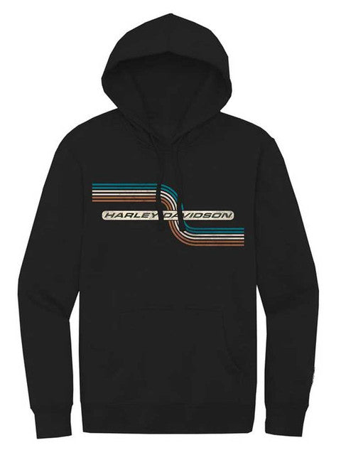 New Harley-Davidson® Authentic Men's Tank Graphic Pullover Fleece Hoodie - Black