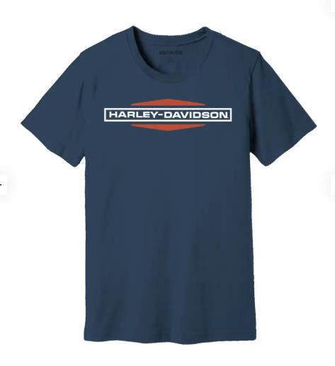 New Harley-Davidson® Authentic Tee Knit Blue