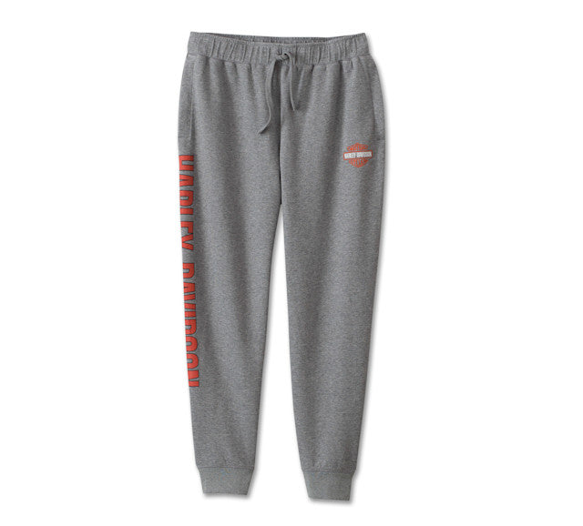 New Harley-Davidson® Authentic Men's Sweatpants - Medium Grey Heather