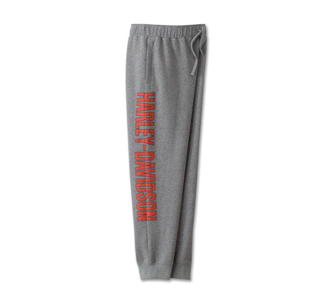 New Harley-Davidson® Authentic Men's Sweatpants - Medium Grey Heather