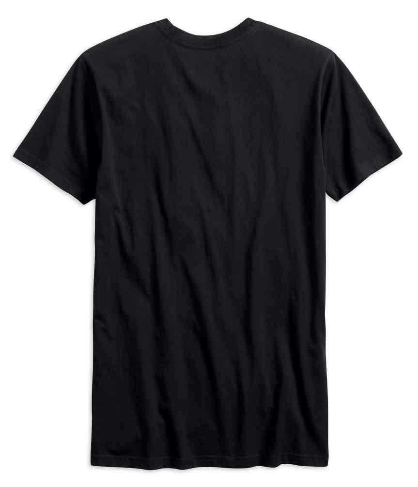 New Harley-Davidson® Authentic Men's #1 Retro Slim Fit Short Sleeve Tee, Black