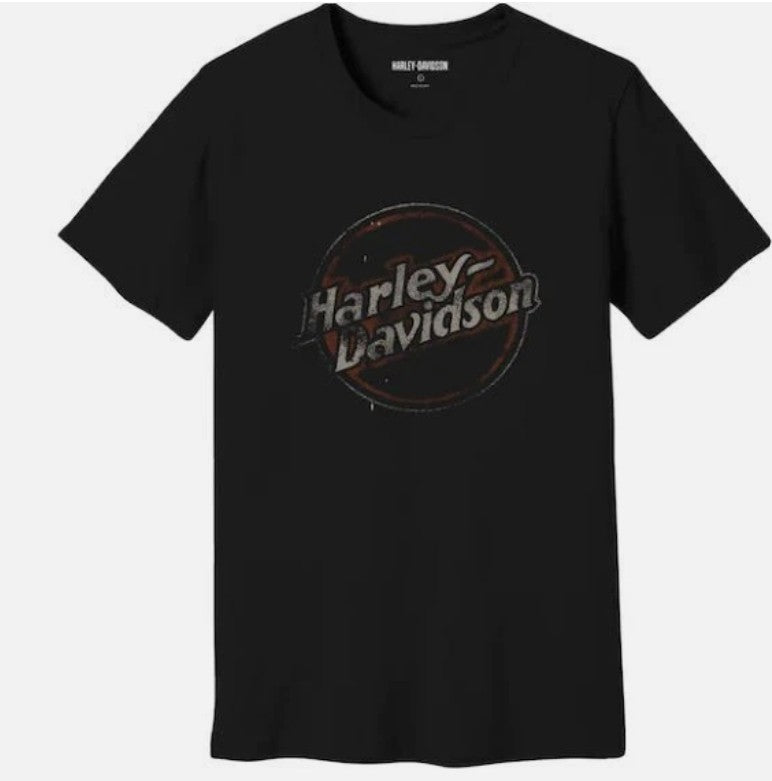 New Harley-Davidson® Authentic Motorcycle Motorcyclist Jersey T-Shirt Men's Black