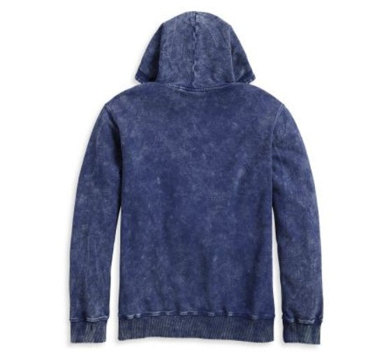New Harley-Davidson® Men's Westcoast Bar & Shield Hoodie - Blue
